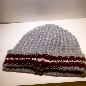 Knitted style Beanie in gray